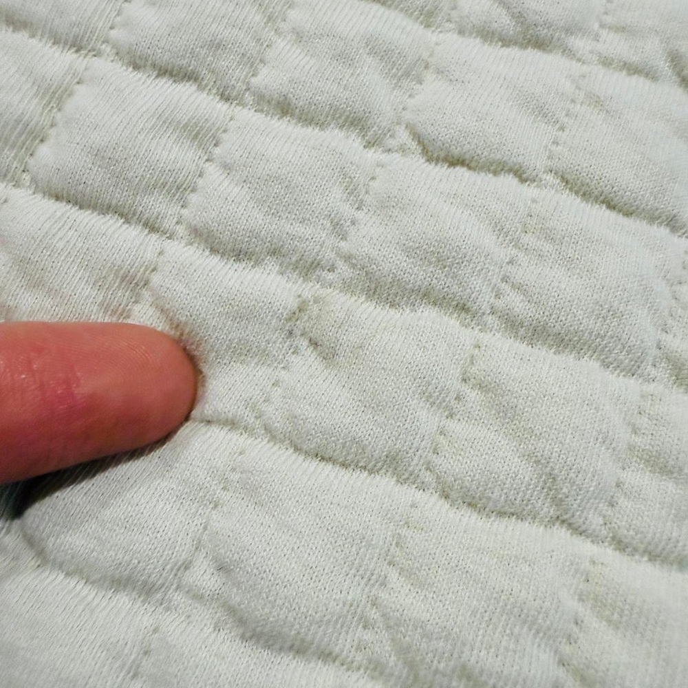 Columbia Beige Quilted Cozy Outdoor Glamping Quarter Zip Hoodie XL - Picture 5 of 6